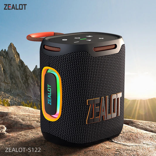 ZEALOT S122 Bluetooth Speaker BT5.3 IPX6 Waterproof