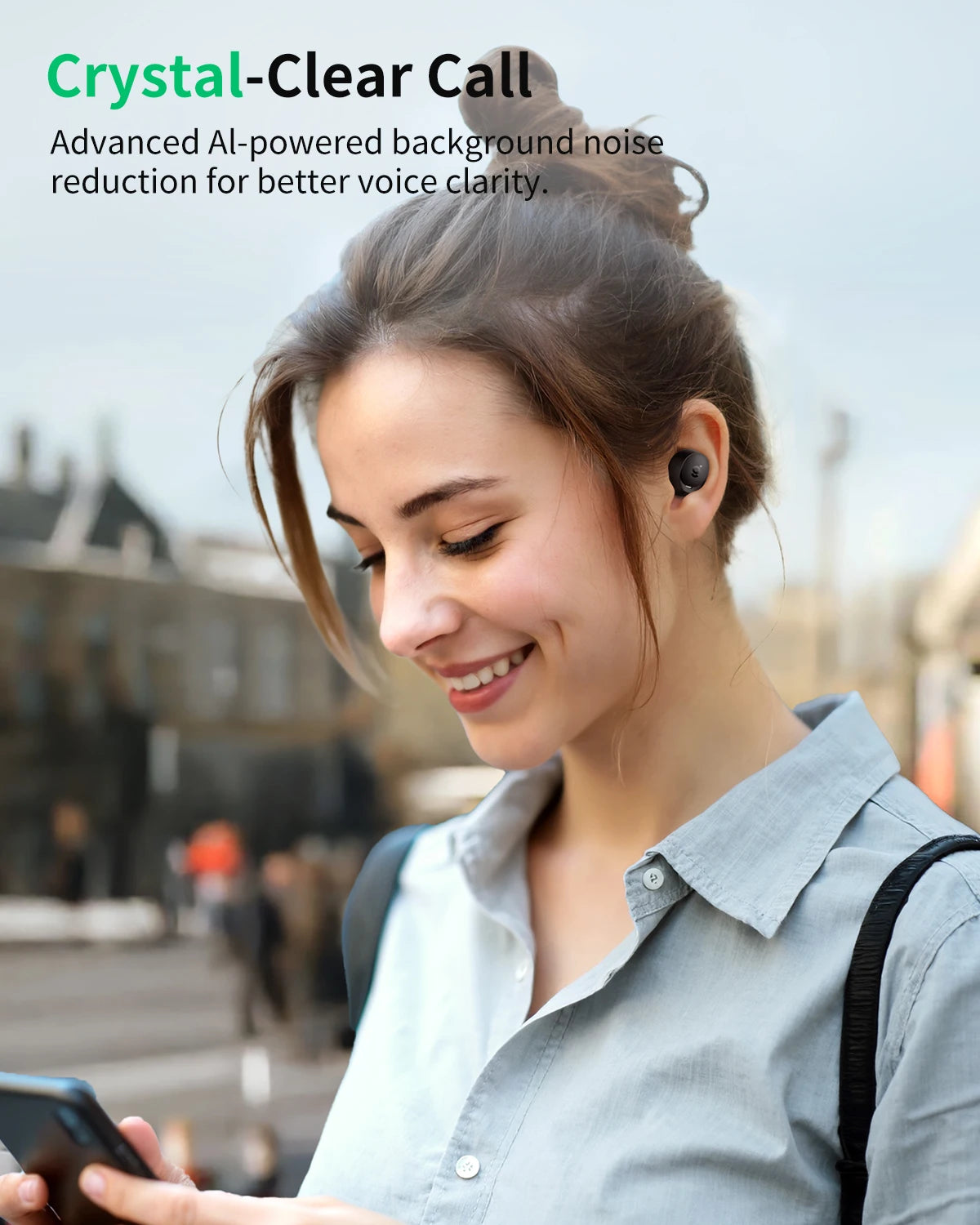 WEGEAR Wireless Earbuds Bluetooth 5.4 In Ear Clear Calls