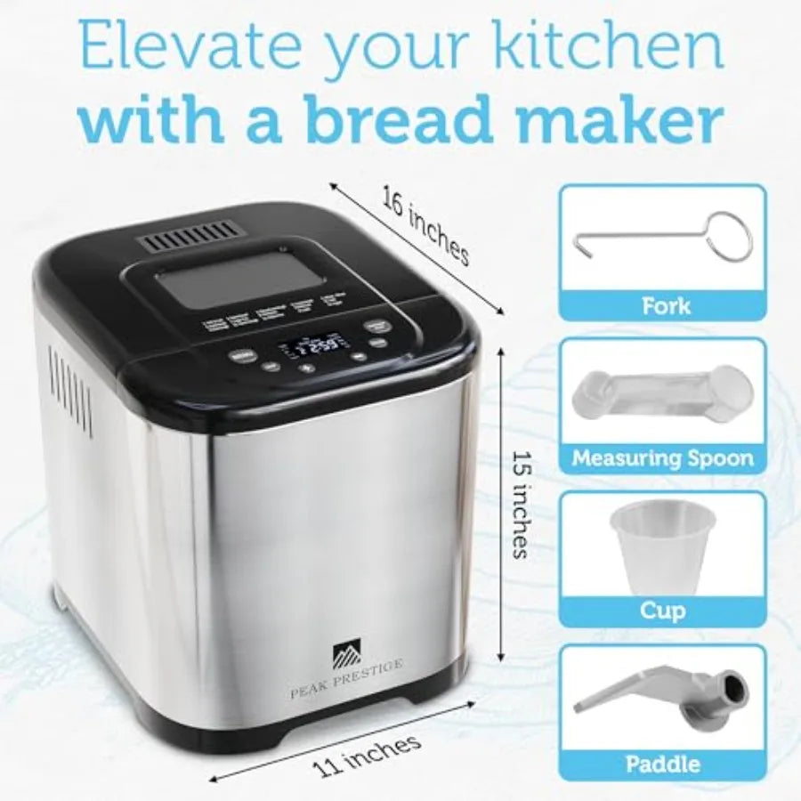 XMSJ 15-In-1 Automatic Bread Maker