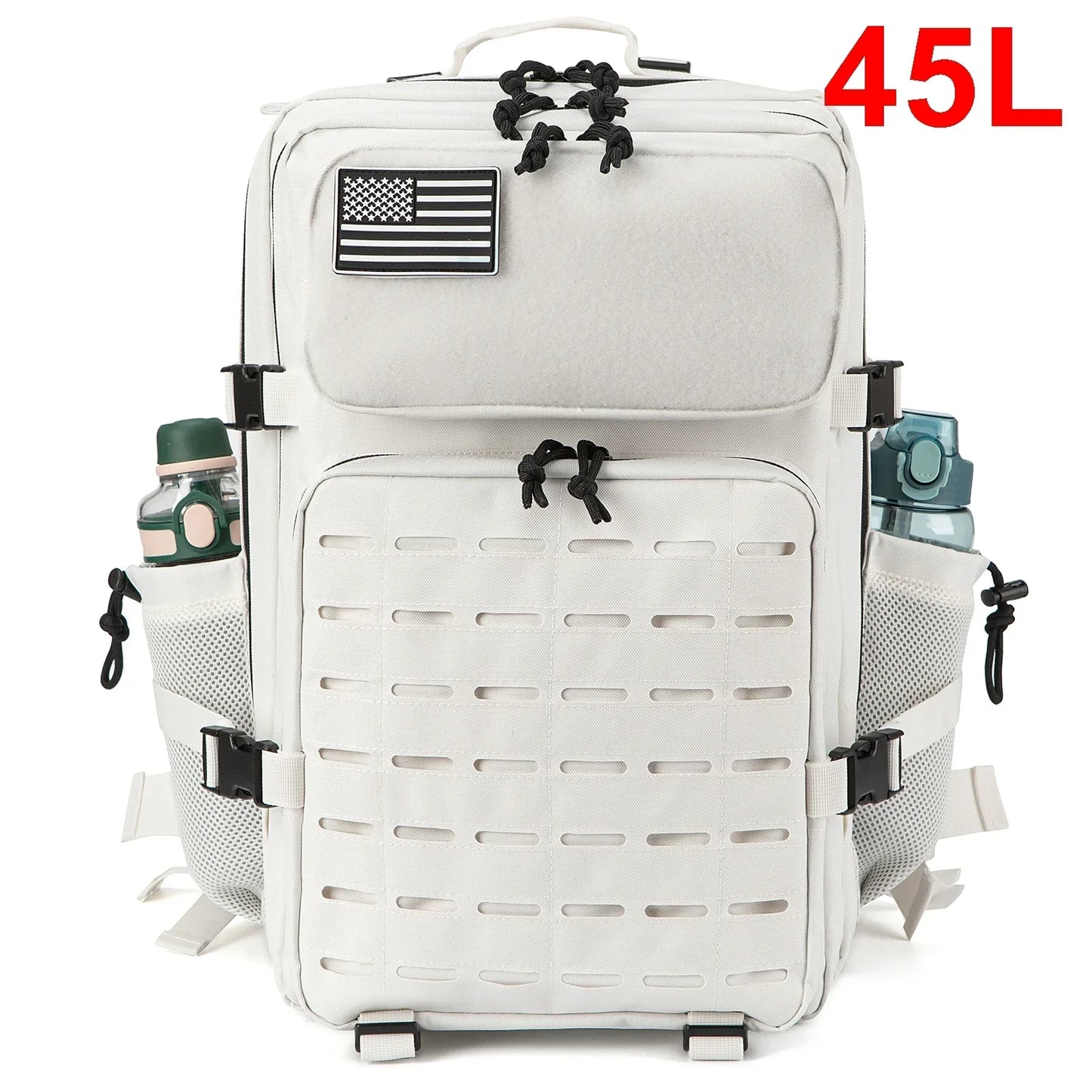 ReFire Gear Unisex Tactical Backpack With Water Bottle Holder