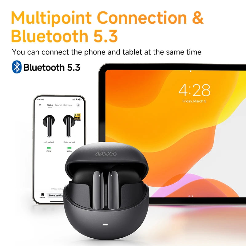QCY HT10 AilyBuds Pro Hybrid ANC Wireless Earphones With LDAC