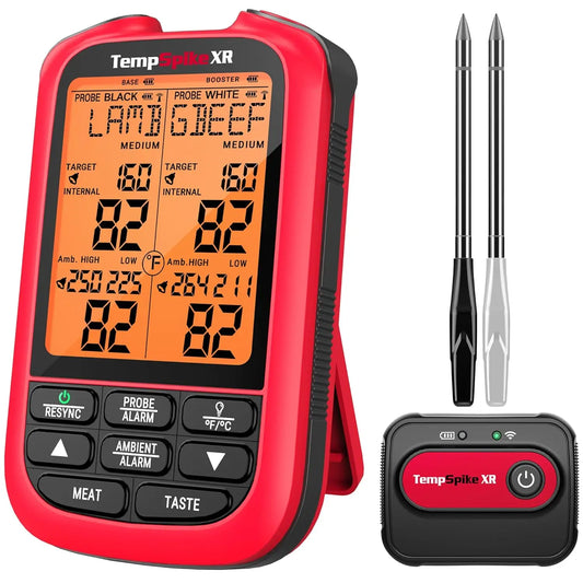 Wireless Meat Thermometer With 2 Probes RF Up To 2000FT