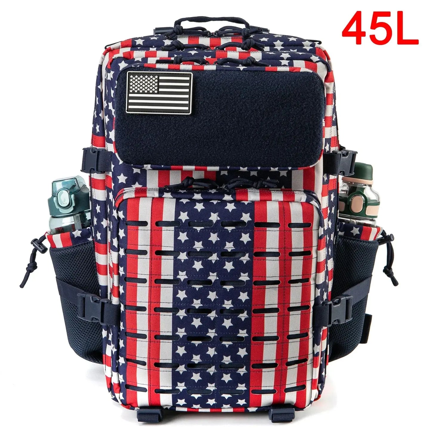 ReFire Gear Unisex Tactical Backpack With Water Bottle Holder