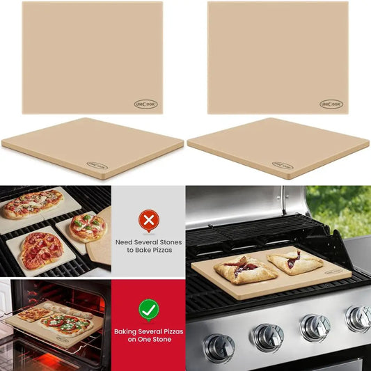Cordierite Pizza Stone For Oven And Grill Thermal Shock Resistant