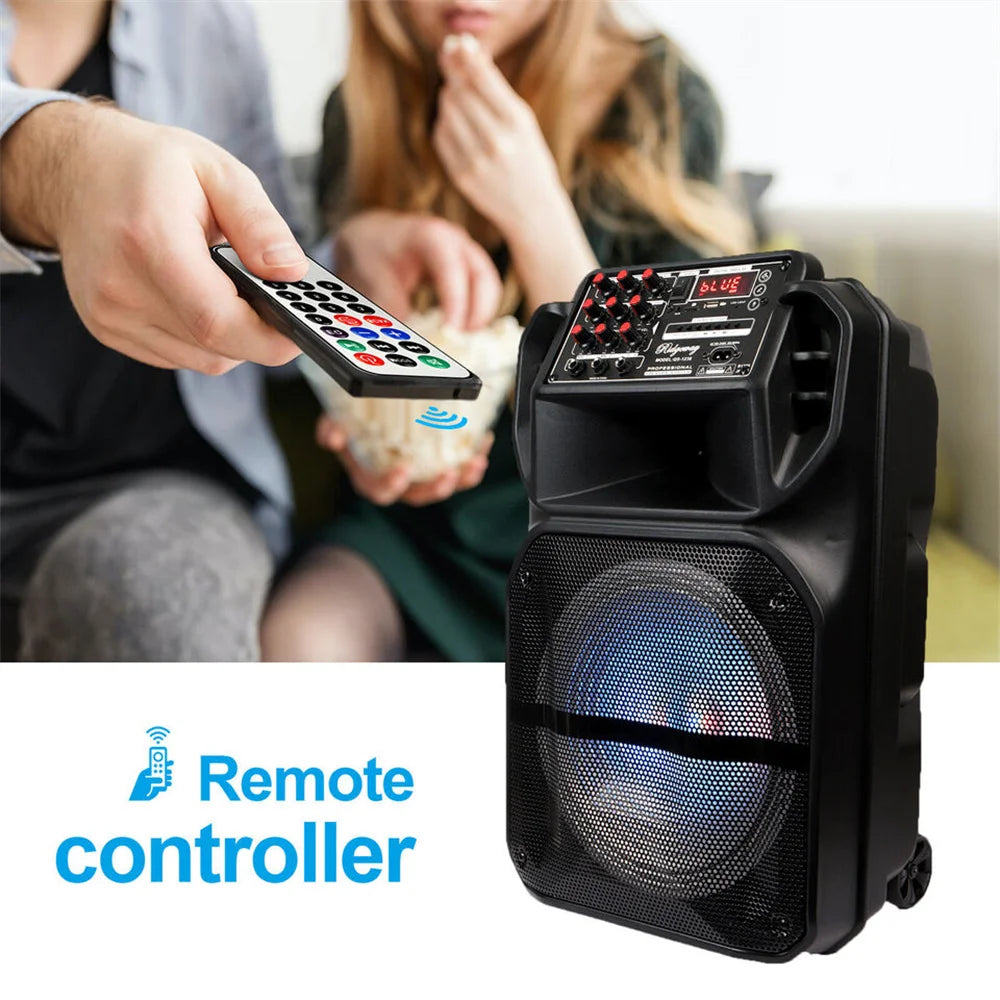CURUK 7000W Portable Bluetooth Speaker Subwoofer With Bass