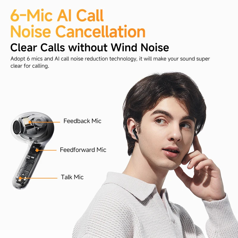 QCY HT10 AilyBuds Pro Hybrid ANC Wireless Earphones With LDAC