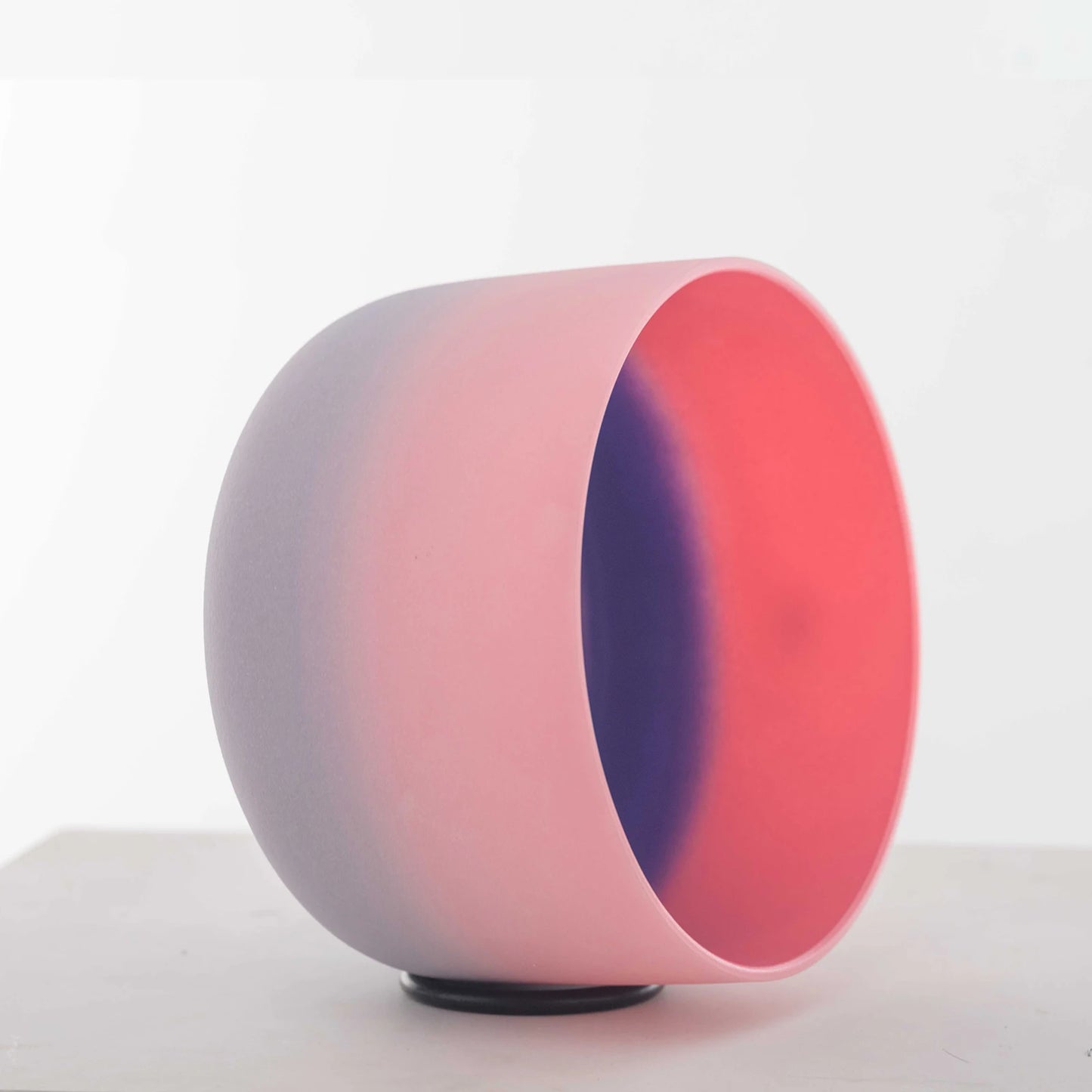 Hye-eun Rainbow Quartz Crystal Singing Bowl 432Hz Chakra Healing