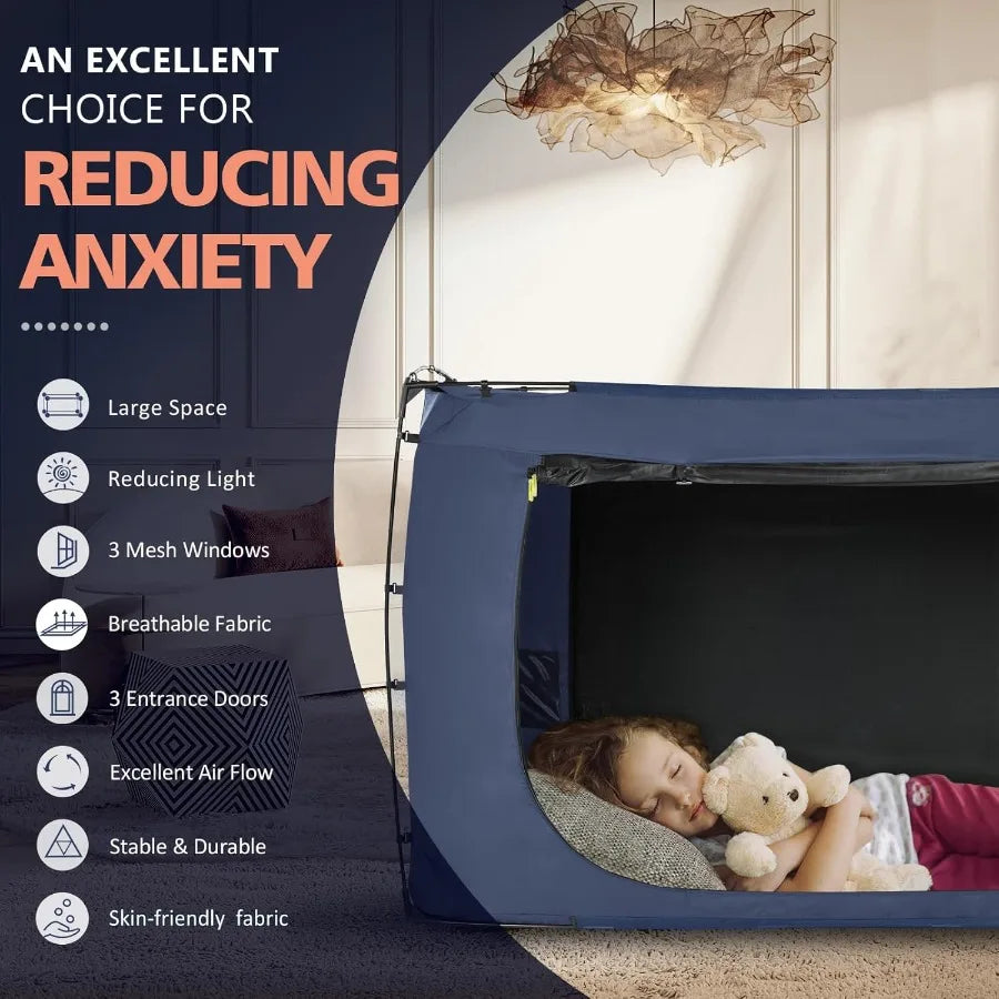 Bed Tent Canopy For Adults Indoor Blackout Dream Tent
