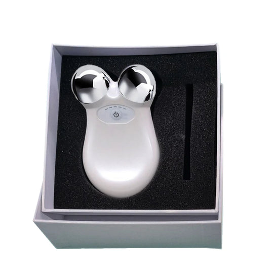 Microcurrent Facial Massager Roller Anti Wrinkles EMS Face Lift Skin Tightening Machine Face Firming Slimming Skin Care Tools