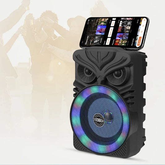 APWIKOGER Outdoor Portable Bluetooth Speaker With RGB Lights