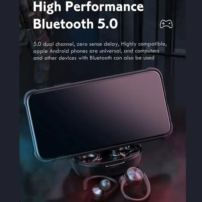 Onscersoco Wireless Earbuds With Active Noise Cancellation Waterproof