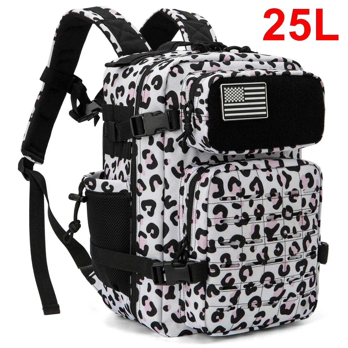 ReFire Gear Unisex Tactical Backpack With Water Bottle Holder