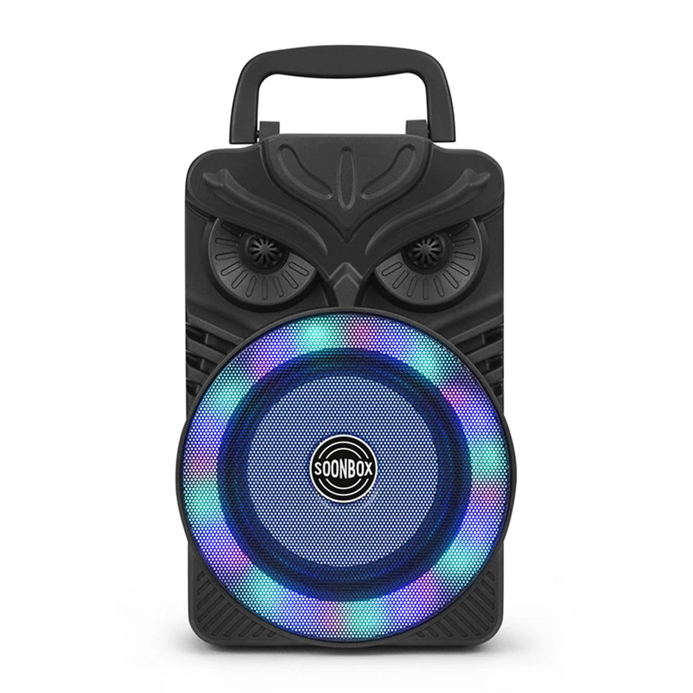 APWIKOGER Outdoor Portable Bluetooth Speaker With RGB Lights