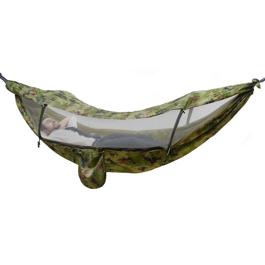 440.9 lbs Portable Single Person Camping Hammock Tent with Mosquito Net Hanging Bed