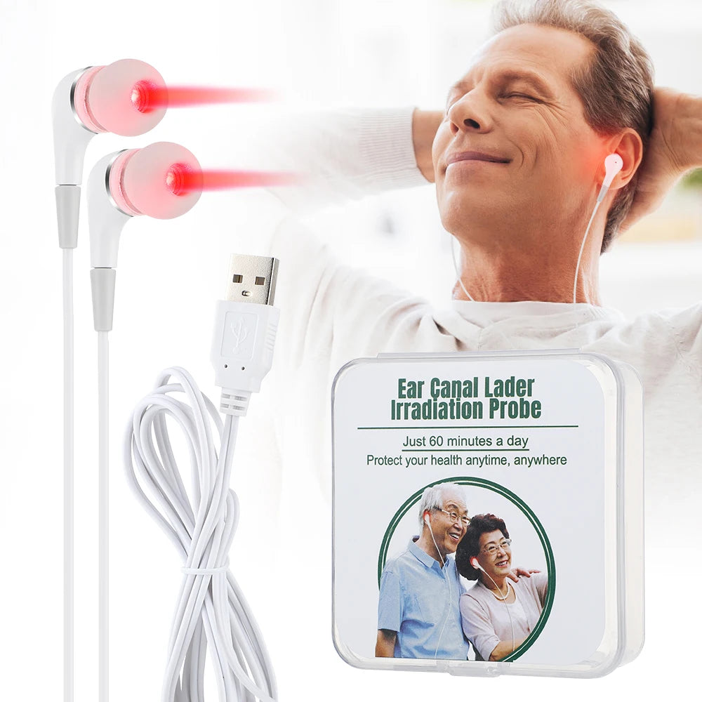 Tinnitus Ear Laser Therapy LLLT Physiotherapy Device