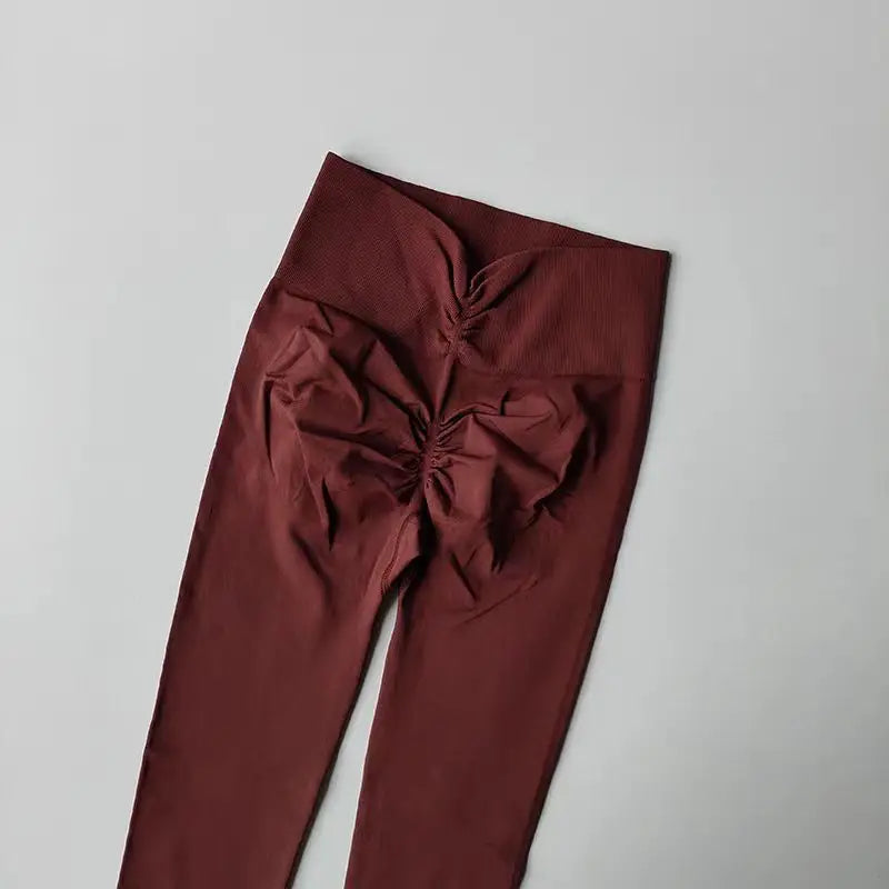 Women Yoga Pants Breathable Elastic Leggings For Running And Fitness