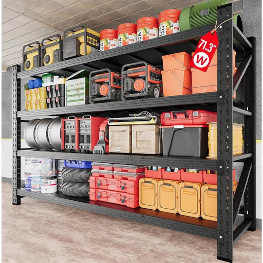 ZHILU Heavy Duty Garage Shelving Units 5000 Lb Capacity