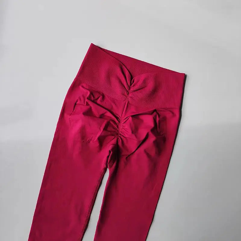 Women Yoga Pants Breathable Elastic Leggings For Running And Fitness