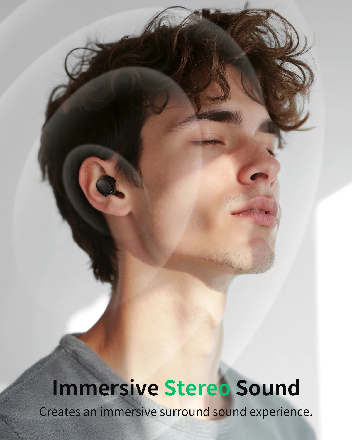 WEGEAR Wireless Earbuds Bluetooth 5.4 In Ear Clear Calls