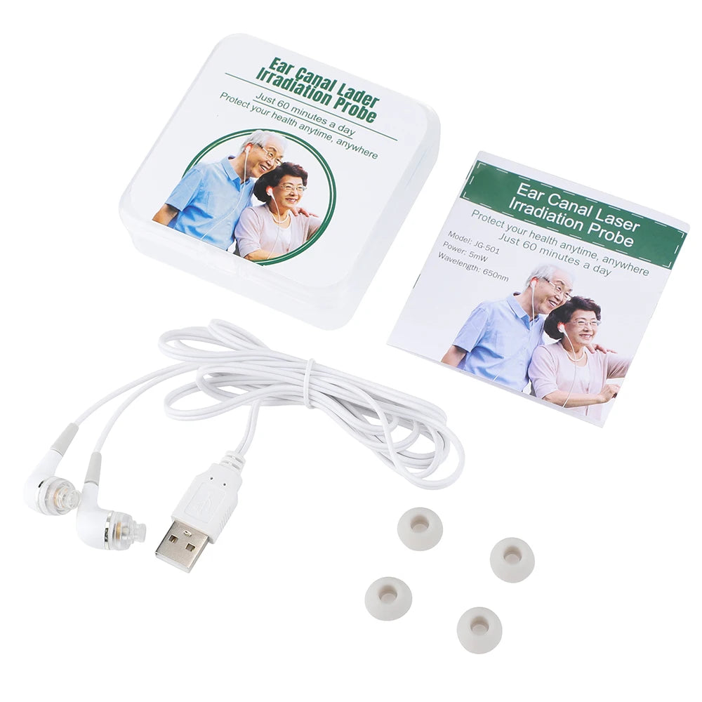 Tinnitus Ear Laser Therapy LLLT Physiotherapy Device