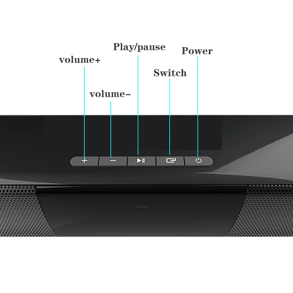 Home Theater Bluetooth Speaker System With Subwoofer
