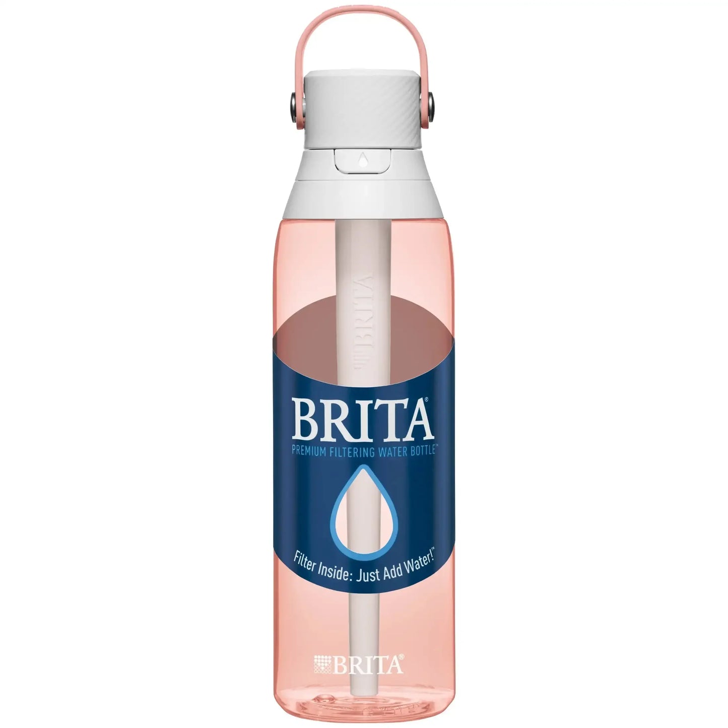 Premium Leak Proof Filtered Water Bottle With Straw Easy Maintenance