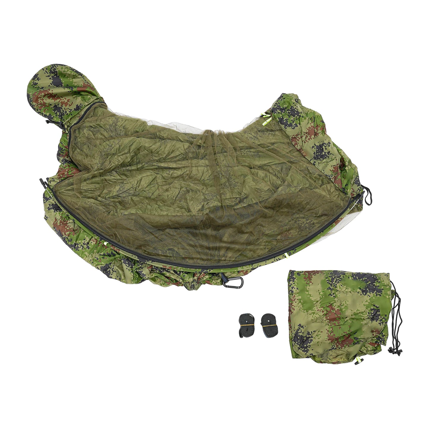 440.9 lbs Portable Single Person Camping Hammock Tent with Mosquito Net Hanging Bed